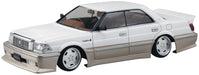 Aoshima 1/24 Tuned Car Series Toyota Crown 1989 Plastic Model- Japan Figure Store - #1 Bring To You The Best Japanese Goods