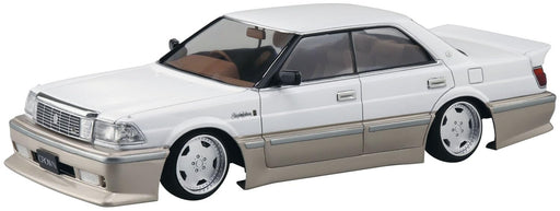 Aoshima 1/24 Tuned Car Series Toyota Crown 1989 Plastic Model- Japan Figure Store - #1 Bring To You The Best Japanese Goods