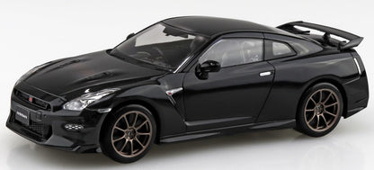 Aoshima 1/32 Rakupla Snap Kit Nissan GT-R 2024 Model Black Pearl