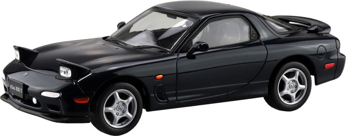 Aoshima 1/32 Rx-7 Montego Blue Plastic Model Kit - Snap Together