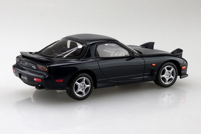 Aoshima 1/32 Rx-7 Montego Blue Plastic Model Kit - Snap Together