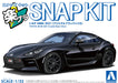 Aoshima 1/32 Rakupla Toyota Gr86 2021 Black Model Kit Pre-Colored