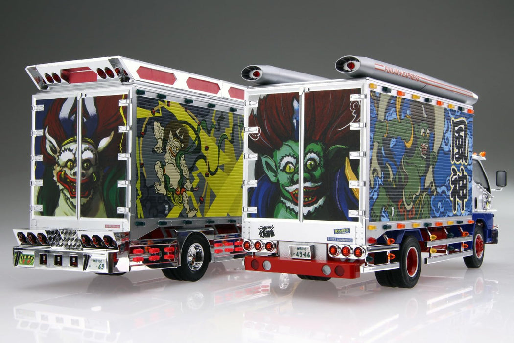 Aoshima 1/32 Decotora Fujin Raijin Plastic Model- Japan Figure Store - #1 Bring To You The Best Japanese Goods