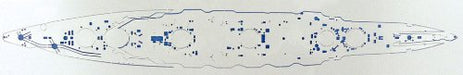 Aoshima 1/700 Japanese Navy Battleship Deck Sheet- Japan Figure Store - #1 Bring To You The Best Japanese Goods