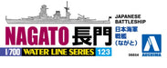 Aoshima 1/700 Japanese Navy Battleship Nagato Model- Japan Figure Store - #1 Bring To You The Best Japanese Goods