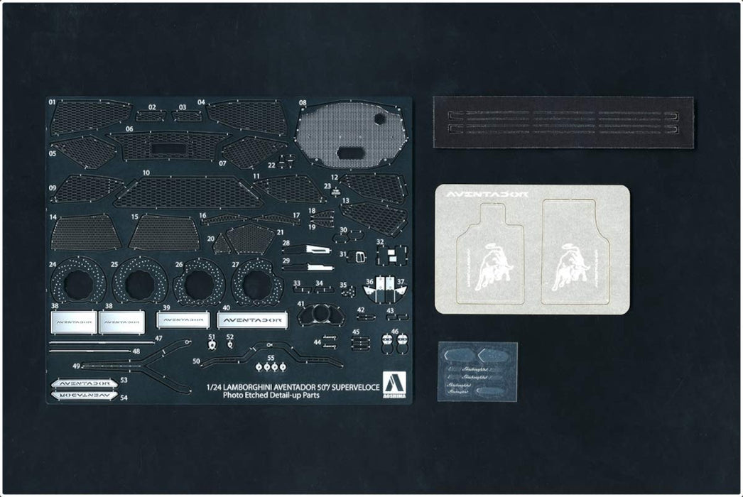 Aoshima 1/24 Supercar Lamborghini Detail Parts Set- Japan Figure Store - #1 Bring To You The Best Japanese Goods