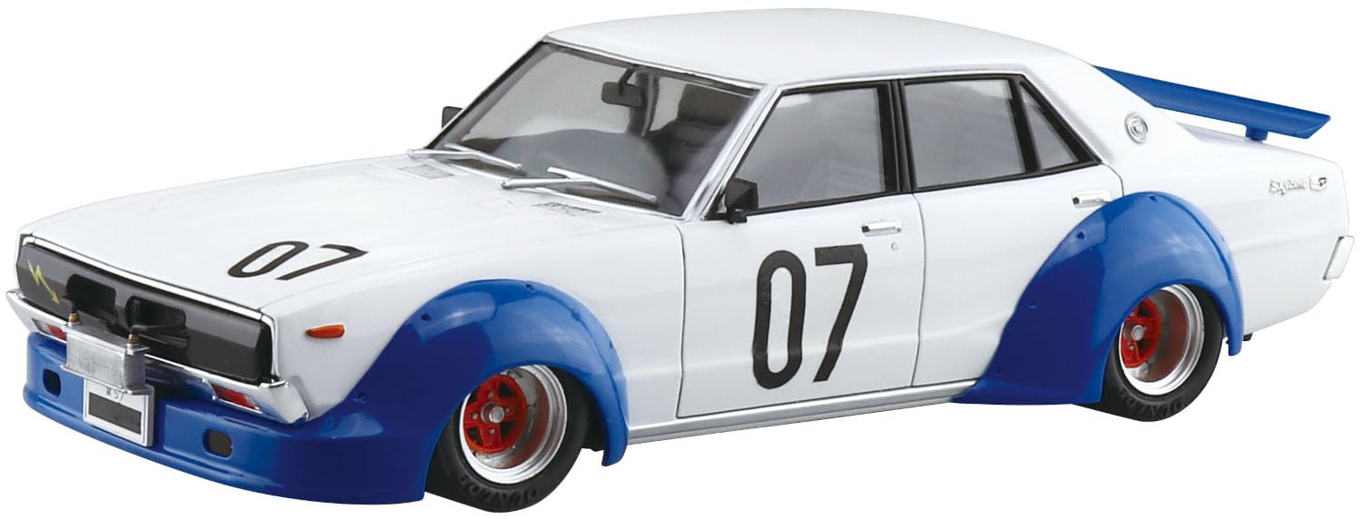 Aoshima 1/24 Kenmeri 4Dr Works Plastic Model- Japan Figure Store - #1 Bring To You The Best Japanese Goods