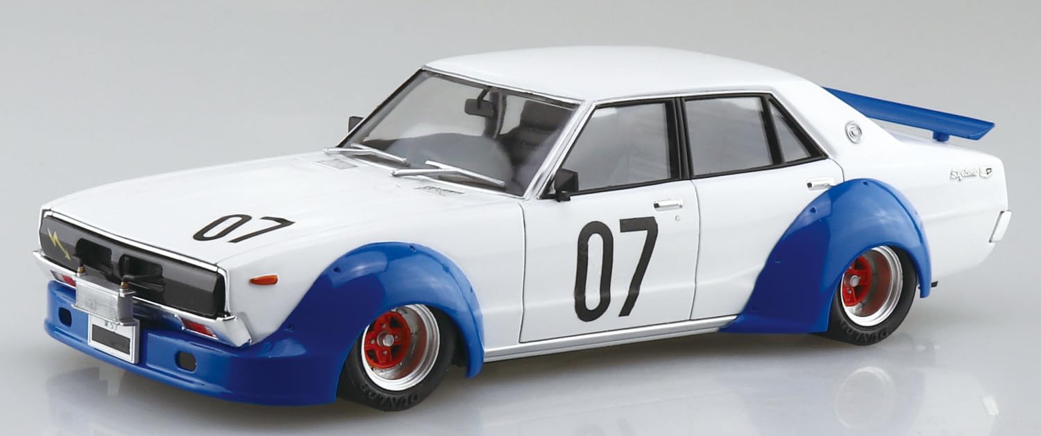 Aoshima 1/24 Kenmeri 4Dr Works Plastic Model- Japan Figure Store - #1 Bring To You The Best Japanese Goods