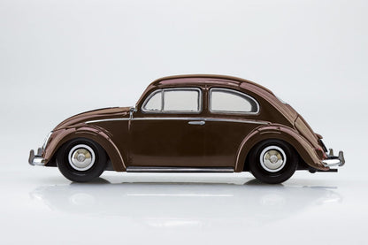 Aoshima 1/32 Rakupla Snap Kit Volkswagen Beetle Texas Brown Model