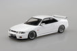Aoshima 1/32 Snap Kit Nissan R33 GT-R Model White- Japan Figure Store - #1 Bring To You The Best Japanese Goods