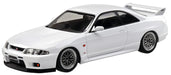 Aoshima 1/32 Snap Kit Nissan R33 GT-R Model White- Japan Figure Store - #1 Bring To You The Best Japanese Goods