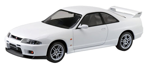 Aoshima 1/32 Snap Kit Nissan R33 Skyline GT-R White- Japan Figure Store - #1 Bring To You The Best Japanese Goods