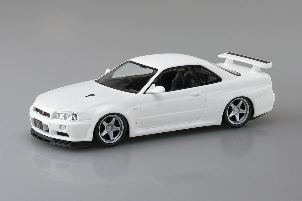 Aoshima 1/32 Nissan R34 Skyline GT-R Custom Model- Japan Figure Store - #1 Bring To You The Best Japanese Goods