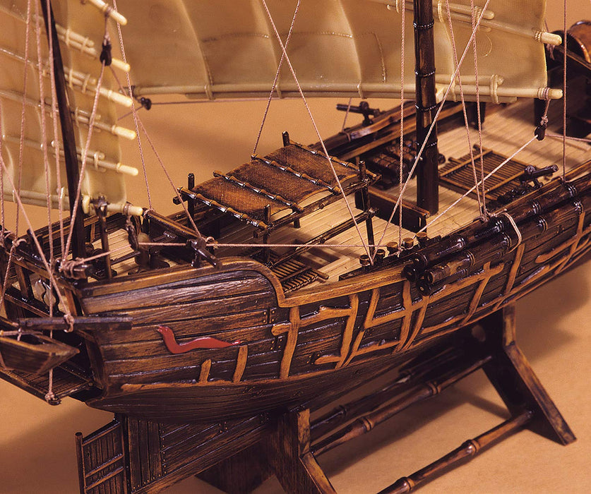 Aoshima 1/60 Chinese Junk 1880 Plastic Model- Japan Figure Store - #1 Bring To You The Best Japanese Goods