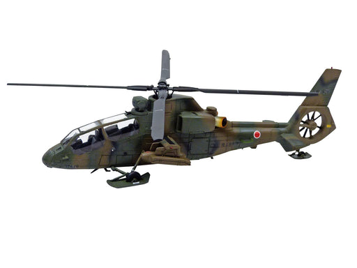 Aoshima 1/72 Oh-1 Helicopter & Towing Tractor Set Plastic Model- Japan Figure Store - #1 Bring To You The Best Japanese Goods