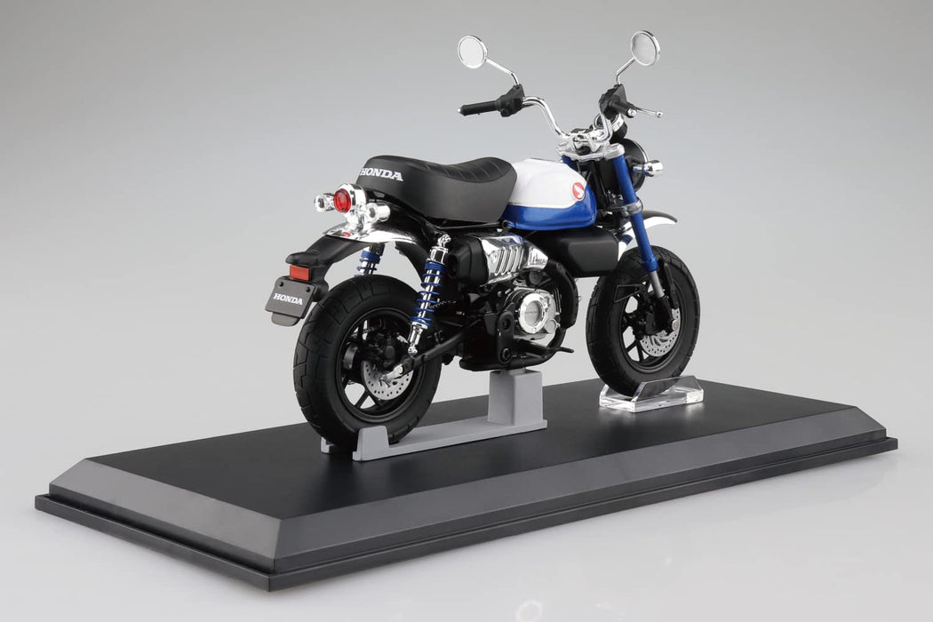 Qingdao Aoshima 1/12 Honda Monkey125 2022 Pearl Blue Model Kit- Japan Figure Store - #1 Bring To You The Best Japanese Goods