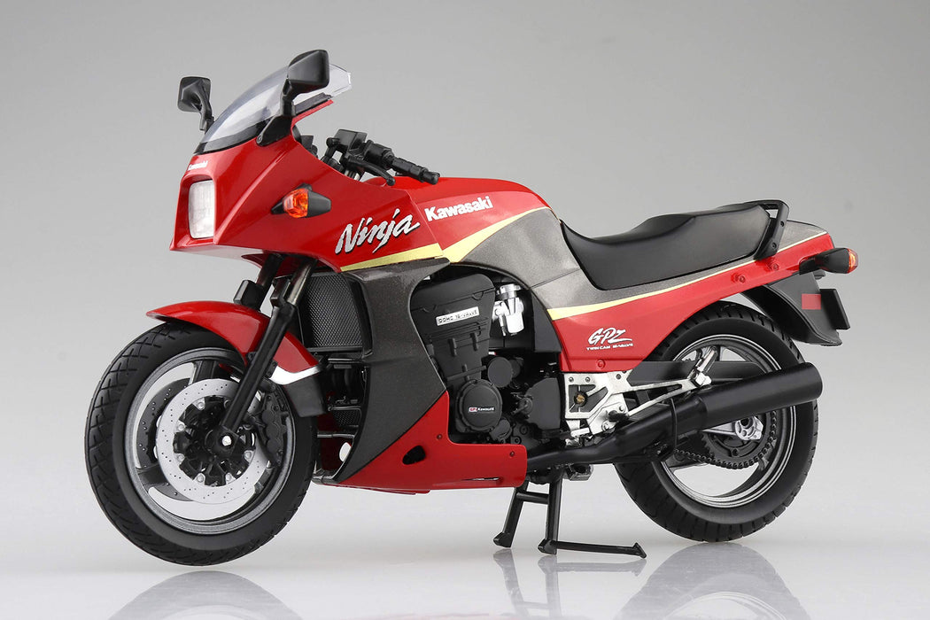 Aoshima 1/12 Kawasaki Gpz900R Red/Gray Model- Japan Figure Store - #1 Bring To You The Best Japanese Goods