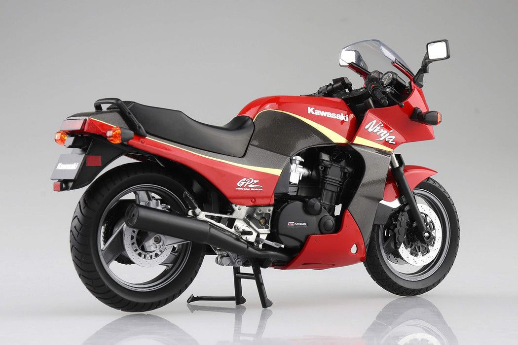 Aoshima 1/12 Kawasaki Gpz900R Red/Gray Model- Japan Figure Store - #1 Bring To You The Best Japanese Goods
