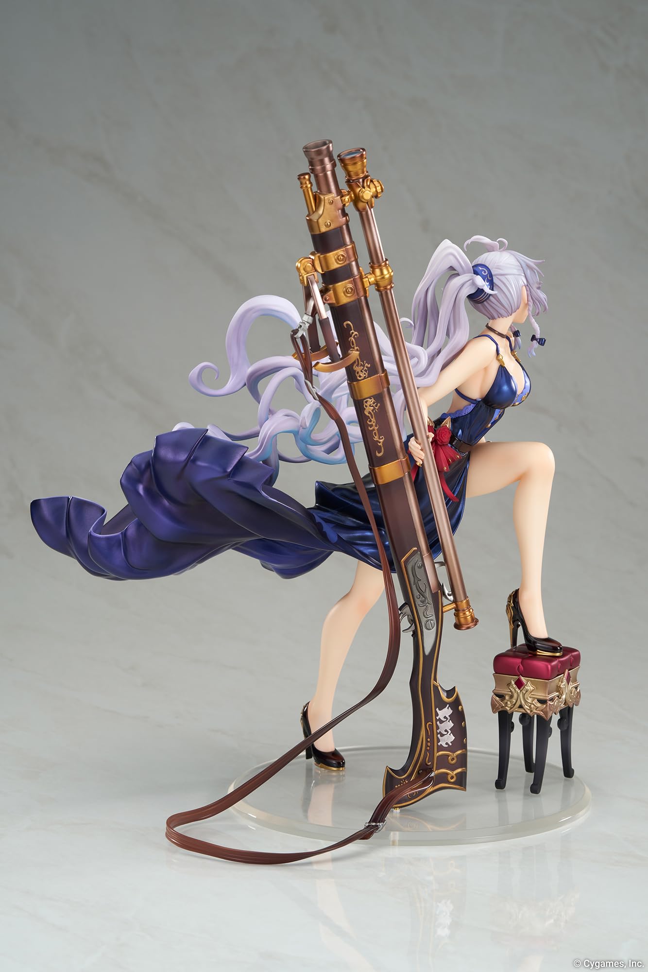 Apex Granblue Fantasy Silva Gentian Blue 1/7 Scale Figure PvC ABS Painted