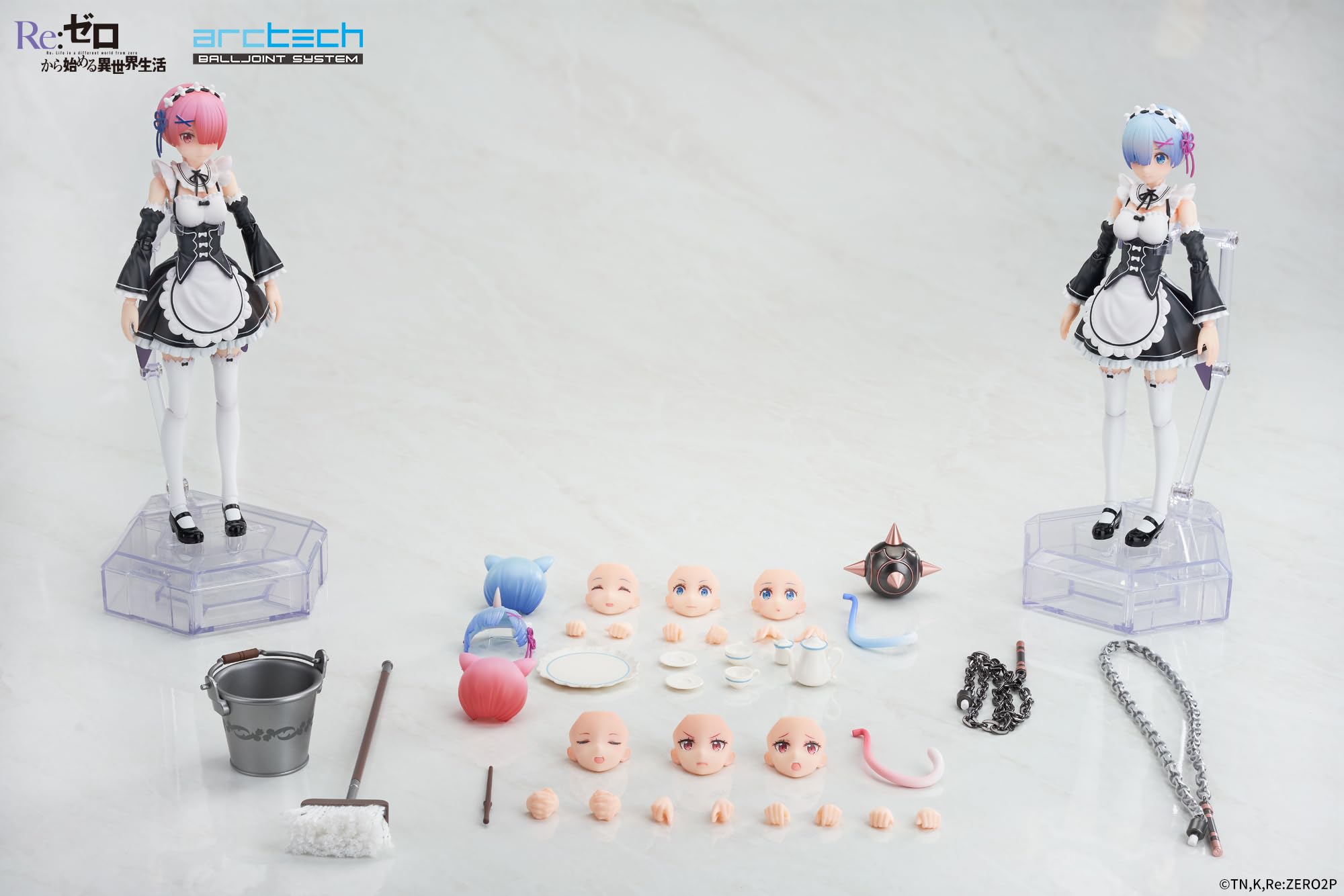 Apex Arctech Action Series Re:Zero Rem Set 1/8 Scale Figure Collection- Japan Figure Store - #1 Bring To You The Best Japanese Goods