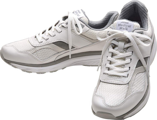 Asahi Medical Walk Women's 22.0 Cm 3E Knee-Friendly Walking Shoes Kv78401- Japan Figure Store - #1 Bring To You The Best Japanese Goods