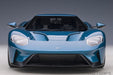 Autoart 1/12 Ford GT 2017 Metallic Blue Model - High Detail Scale Replica- Japan Figure Store - #1 Bring To You The Best Japanese Goods