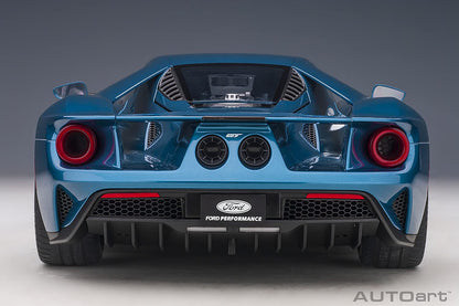 Autoart 1/12 Ford GT 2017 Metallic Blue Model - High Detail Scale Replica- Japan Figure Store - #1 Bring To You The Best Japanese Goods