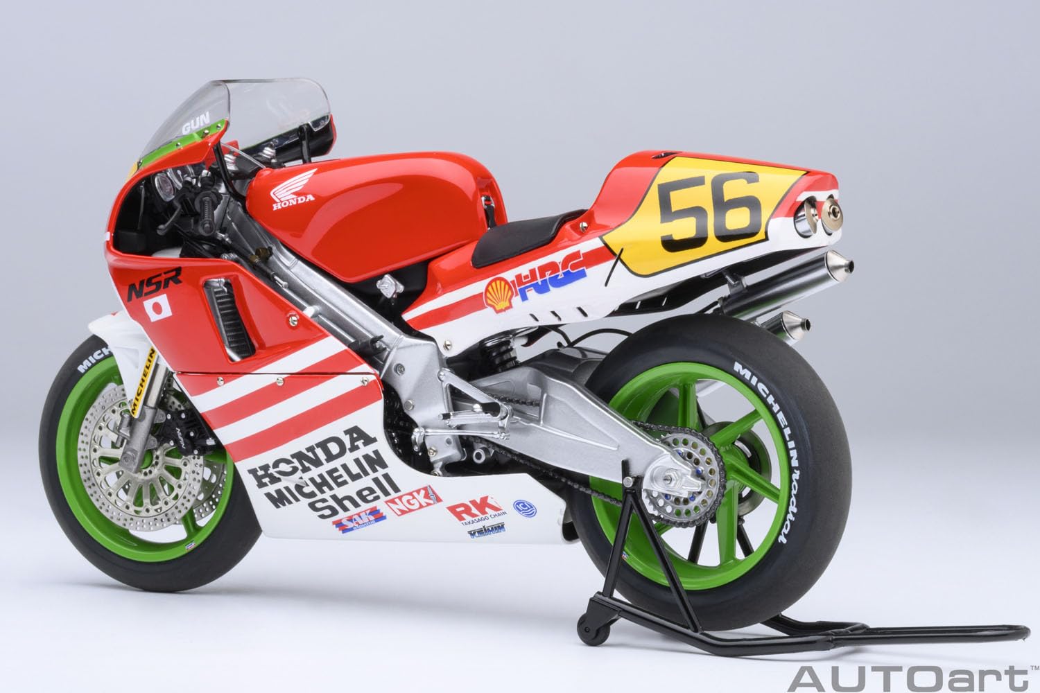 Autoart 1/12 Honda NSR500 WGP500 56 Bari Bari Legend Koma County Helmet