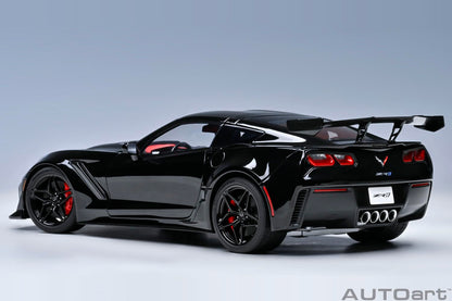 Autoart 1/18 Chevrolet Corvette C7 ZR1 Black Model Car Collection- Japan Figure Store - #1 Bring To You The Best Japanese Goods