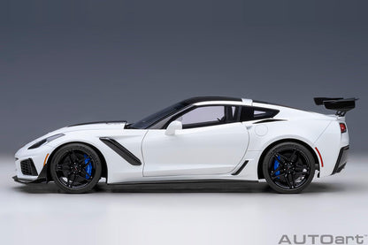 Autoart 1/18 Chevrolet Corvette C7 ZR1 Diecast Model in White- Japan Figure Store - #1 Bring To You The Best Japanese Goods
