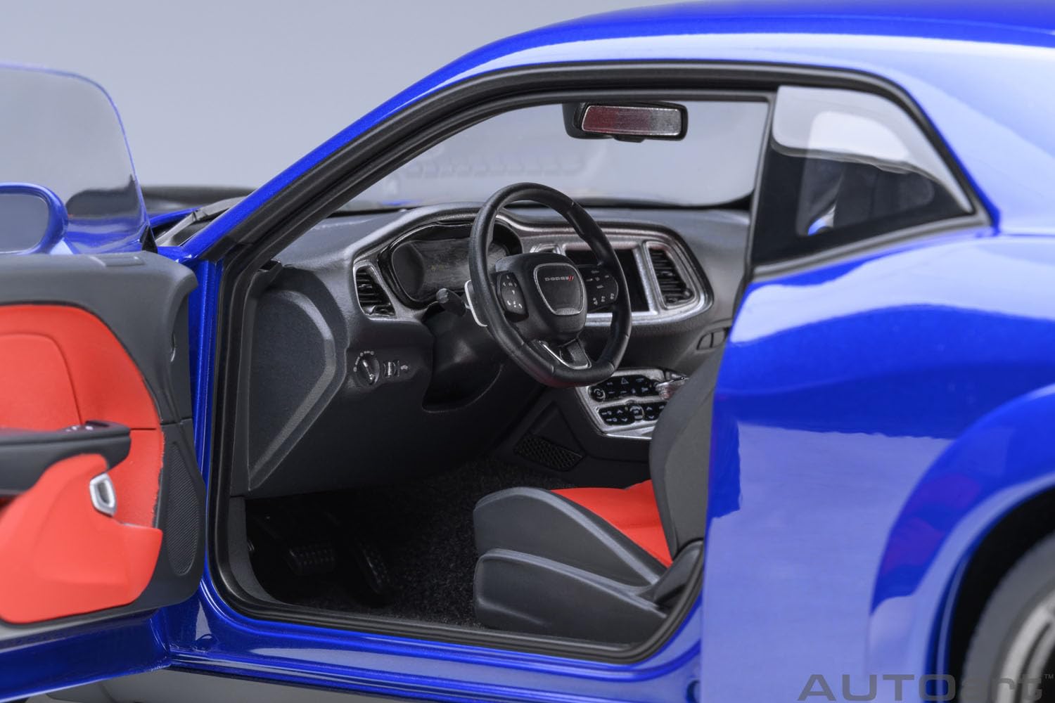 Autoart 1/18 Dodge Challenger R/T Scat Pack Widebody 2022 Indigo Blue Model- Japan Figure Store - #1 Bring To You The Best Japanese Goods