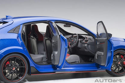 Autoart 1/18 Honda Civic Type R FK8 2017 Brilliant Blue Metallic Model- Japan Figure Store - #1 Bring To You The Best Japanese Goods