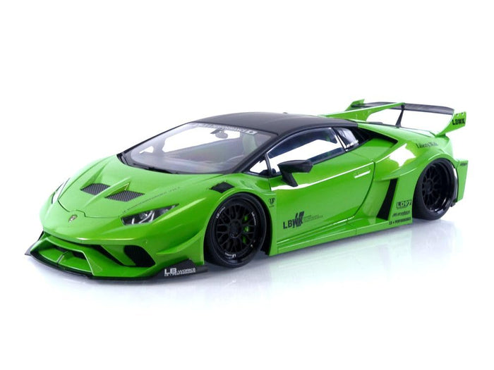 Autoart 1/18 Liberty Walk Lamborghini Huracan GT Pearl Green Model Car- Japan Figure Store - #1 Bring To You The Best Japanese Goods