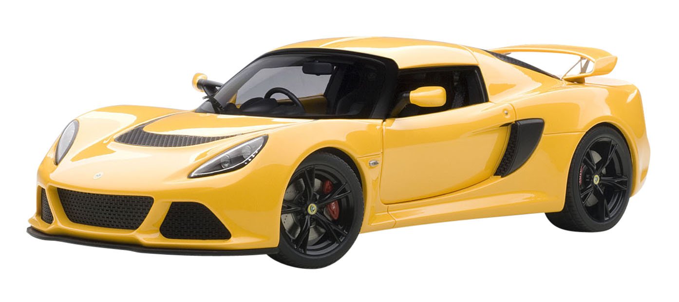 Autoart 1/18 Yellow Lotus Exige S High-Detail Diecast Model- Japan Figure Store - #1 Bring To You The Best Japanese Goods
