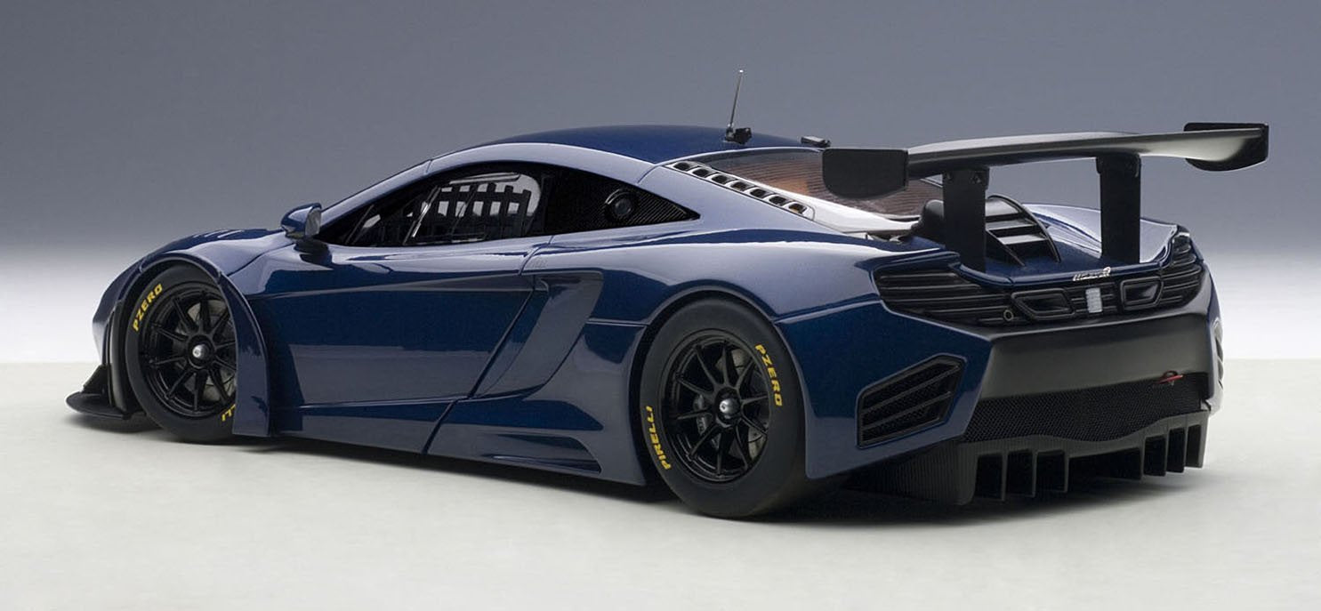 Autoart 1/18 McLaren MP4-12C GT3 Dark Blue Model Car- Japan Figure Store - #1 Bring To You The Best Japanese Goods