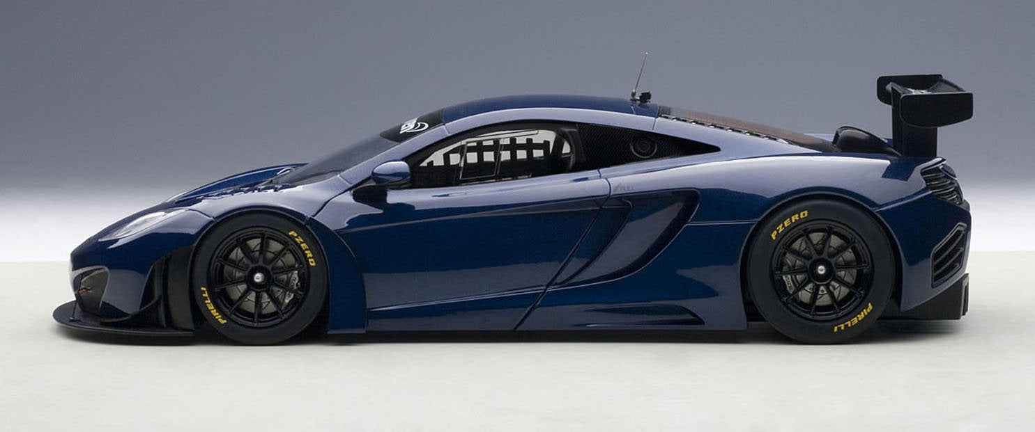 Autoart 1/18 McLaren MP4-12C GT3 Dark Blue Model Car- Japan Figure Store - #1 Bring To You The Best Japanese Goods