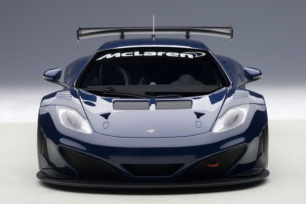 Autoart 1/18 McLaren MP4-12C GT3 Dark Blue Model Car- Japan Figure Store - #1 Bring To You The Best Japanese Goods
