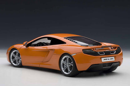 Autoart 1/18 McLaren MP4-12C Diecast Model Orange- Japan Figure Store - #1 Bring To You The Best Japanese Goods