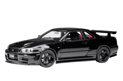 Autoart 1/18 Diecast Nismo R34 GTR Z-Tune Black Pearl Model Car- Japan Figure Store - #1 Bring To You The Best Japanese Goods
