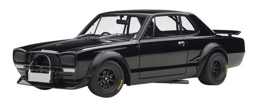 Autoart 1/18 Nissan Skyline GT-R 1972 Racing Black Finished Diecast Model- Japan Figure Store - #1 Bring To You The Best Japanese Goods