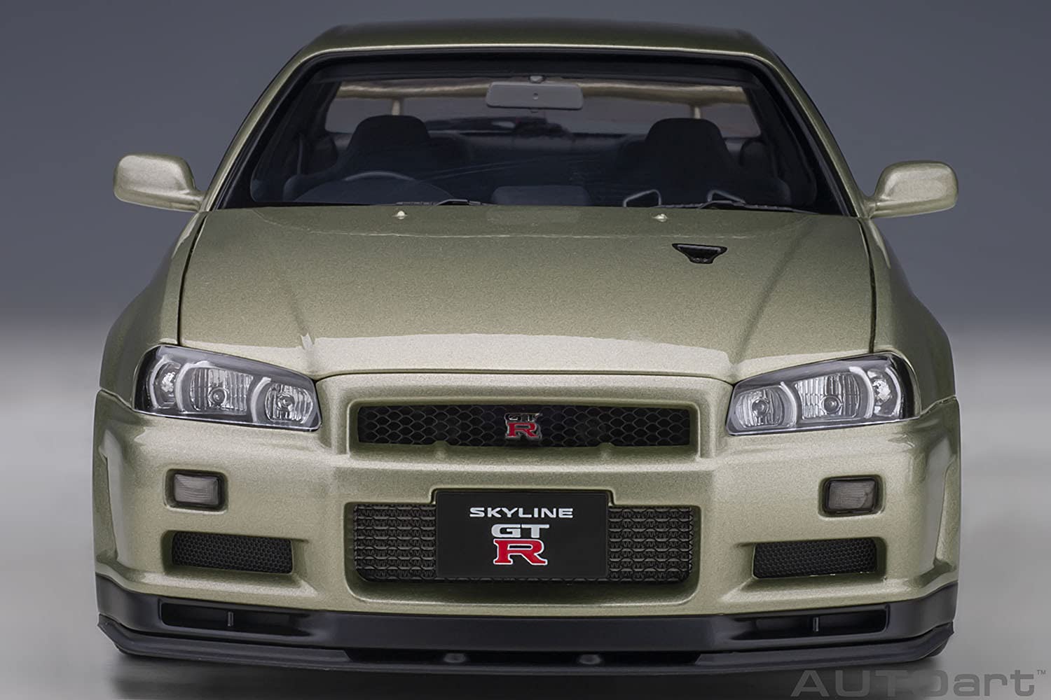 Autoart 1/18 Nissan Skyline GT-R R34 V Spec II Nurburgring Millennium Jade- Japan Figure Store - #1 Bring To You The Best Japanese Goods