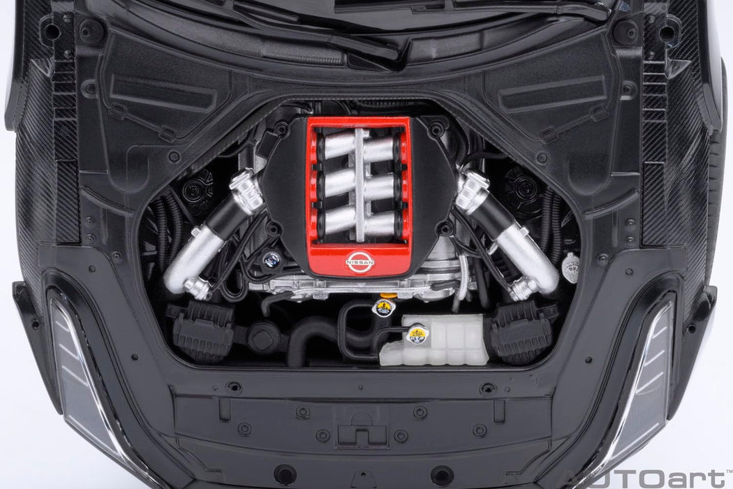 Modèle réduit Autoart Nissan GT-R50 Italdesign noir mat à l'échelle 1/18, référence 77513