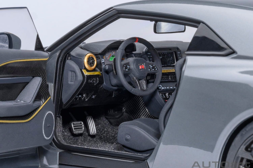 Autoart 1/18 Nissan GT-R50 Italdesign Gray Gold Diecast Model 77510