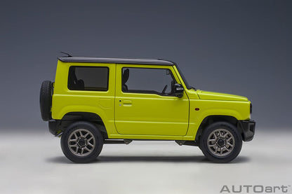 Autoart 1/18 Suzuki Jimny Yellow Black Roof Diecast Model 78501- Japan Figure Store - #1 Bring To You The Best Japanese Goods