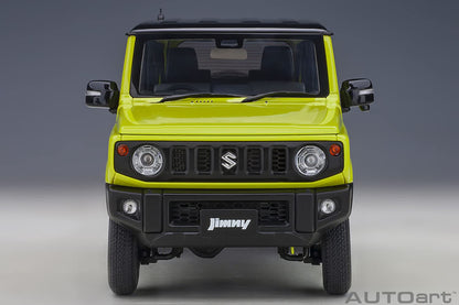 Autoart 1/18 Suzuki Jimny Yellow Black Roof Diecast Model 78501- Japan Figure Store - #1 Bring To You The Best Japanese Goods
