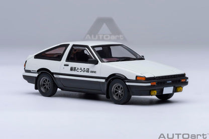 Autoart 1/64 Toyota Sprinter Trueno AE86 Initial D with Tofu Parts 20031