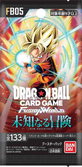 Hundreds Bandai Dragon Ball Super Fusion World Booster Box Box TCG FB05- Japan Figure Store - #1 Bring To You The Best Japanese Goods