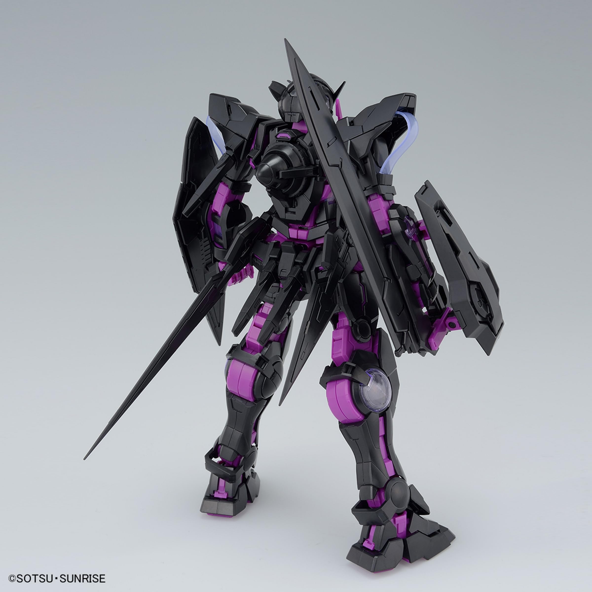 Bandai MG 1/100 Gundam Exia Neon Purple Mobile Suit Gundam 00 Exclusive