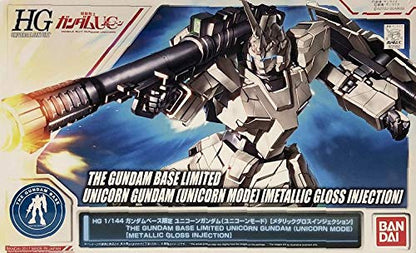 Bandai HG 1/144 Unicorn Gundam Metallic Gloss Injection Limited Edition