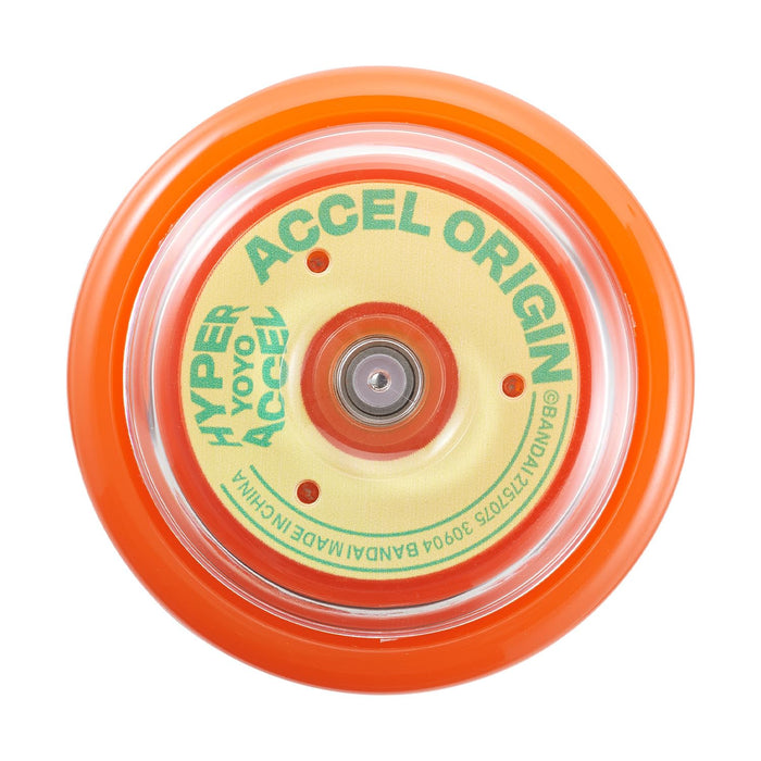 Bandai Hyper Yoyo Accel Origin Dinosaur Orange - High-Performance Yo-Yo